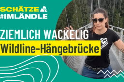 Ziemlich wackelig – Die Wildline-Hängebrücke